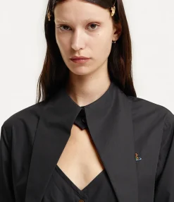 Dresses|Vivienne Westwood Heart Shirt Dress BLACK