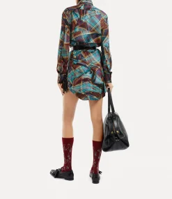 Tops And Shirts|Dresses|Vivienne Westwood Heart Shirt Dress MULTI TARTAN