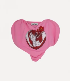 Tops And Shirts|Vivienne Westwood Heart World Heart Top PINK