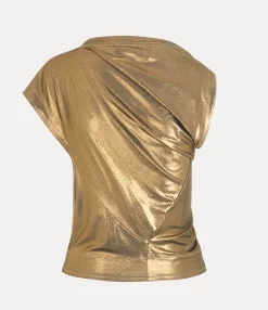Tops And Shirts|Vivienne Westwood Hebo Top GOLD