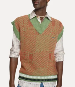 Knitwear And Sweatshirts|Vivienne Westwood Highlander Vest MULTI