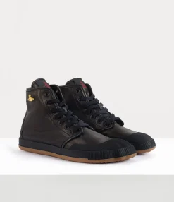 Trainers|Vivienne Westwood High-Top Animal Gym Trainers BLACK