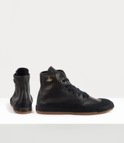 Trainers|Vivienne Westwood High-Top Animal Gym Trainers BLACK