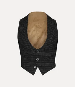 Coats And Jackets|Vivienne Westwood Horseshoe Waistcoat BLACK
