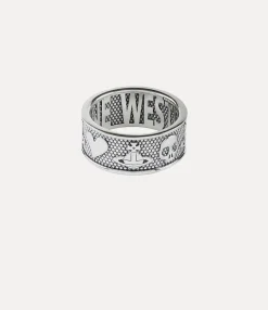 Rings|Classic Styles|Vivienne Westwood Kingston Ring OXIDISED SILVER (925)