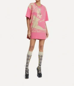 Sweatshirts And T-Shirts|Vivienne Westwood Kiss Oversized T-shirt PINK