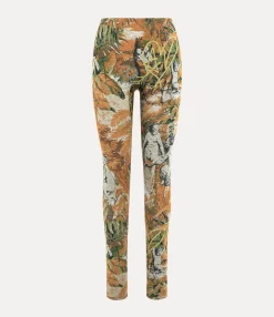 Trousers And Shorts|Trousers And Shorts|Vivienne Westwood Lili Leggings JUNGLE PRINT
