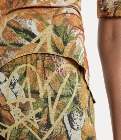 Trousers And Shorts|Trousers And Shorts|Vivienne Westwood Lili Leggings JUNGLE PRINT