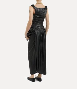 Dresses|Vivienne Westwood Long Ginnie Pencil Dress METAL BLACK