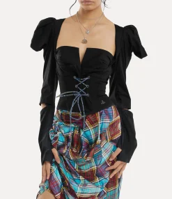 Tops And Shirts|Vivienne Westwood Long Sleeve Feba Top BLACK