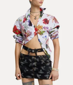 Tops And Shirts|Vivienne Westwood Long Sleeve Natalia Shirt FLOWER