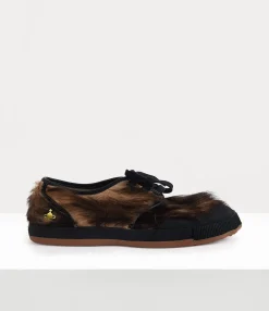 Trainers|Vivienne Westwood Low-Top Animal Gym Derby Shoes BROWN