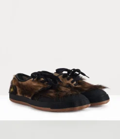 Trainers|Vivienne Westwood Low-Top Animal Gym Derby Shoes BROWN