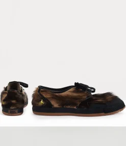 Trainers|Vivienne Westwood Low-Top Animal Gym Derby Shoes BROWN
