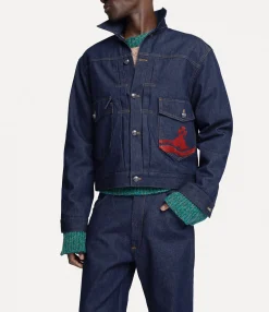 Coats And Jackets|Vivienne Westwood Marlene Jacket SUNKEN ORB/INDIGO