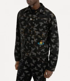 Coats And Jackets|Vivienne Westwood Marlene Jacket BLACK/ORBS