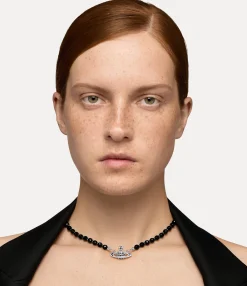 Necklaces|Necklaces|Vivienne Westwood Messaline Choker