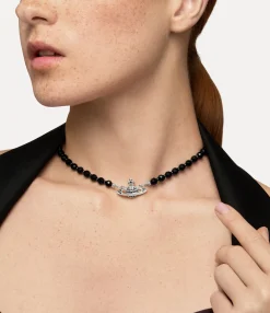 Necklaces|Necklaces|Vivienne Westwood Messaline Choker
