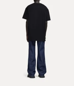 T-Shirts And Polos|Sweatshirts And T-Shirts|Vivienne Westwood Meta Sex Oversized T-shirt BLACK