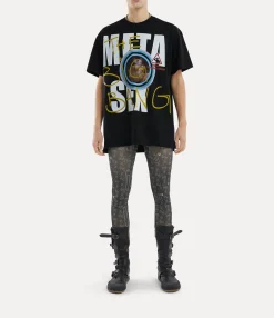 T-Shirts And Polos|Sweatshirts And T-Shirts|Vivienne Westwood Meta Sex Oversized T-shirt BLACK