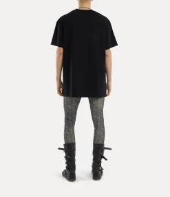 T-Shirts And Polos|Sweatshirts And T-Shirts|Vivienne Westwood Meta Sex Oversized T-shirt BLACK