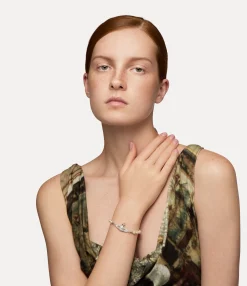 Classic Styles|Bracelets|Vivienne Westwood Mini Bas Relief Pearl Bracelet