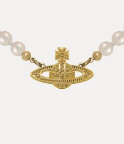 Necklaces|Classic Styles|Vivienne Westwood Mini Bas Relief Pearl Choker