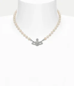 Necklaces|Classic Styles|Vivienne Westwood Mini Bas Relief Pearl Choker