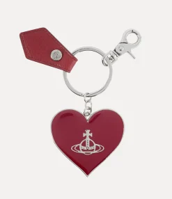 Keyrings|Keyrings|Vivienne Westwood Mirror Heart Orb Keyring