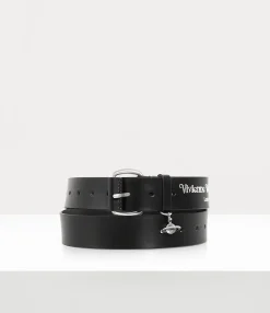 Belts And Harnesses|Belts And Harnesses|Vivienne Westwood New Wide Alex Charm Belt