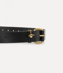 Belts And Harnesses|Belts And Harnesses|Vivienne Westwood New Wide Alex Charm Belt