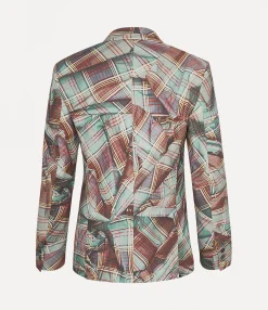 Coats And Jackets|Vivienne Westwood One Button Jacket MULTI TARTAN