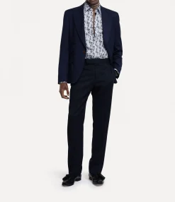 Coats And Jackets|Vivienne Westwood One Button Jacket NAVY