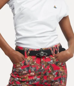 Belts And Harnesses|Belts And Harnesses|Vivienne Westwood Orb Buckle Belt/gunmetal