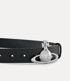 Belts And Harnesses|Belts And Harnesses|Vivienne Westwood Orb Buckle Palladium Belt