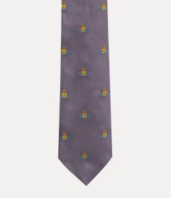 Ties And Handkerchiefs|Vivienne Westwood Orb Tie 7cm