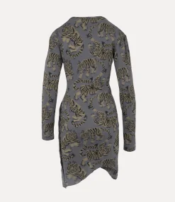 Dresses|Vivienne Westwood Orgy Cardigan Dress GRAY TIGER