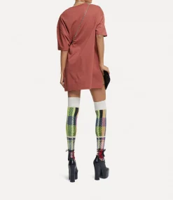 T-Shirts And Polos|Sweatshirts And T-Shirts|Vivienne Westwood Propaganda Oversized T-shirt COGNAC