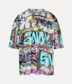 T-Shirts And Polos|Sweatshirts And T-Shirts|Vivienne Westwood Rescue T-shirt GRAFFITI