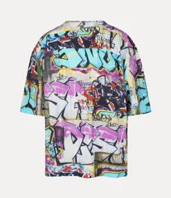 T-Shirts And Polos|Sweatshirts And T-Shirts|Vivienne Westwood Rescue T-shirt GRAFFITI