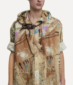 Shirts|Vivienne Westwood Rib Hoodie Shirt TRASH