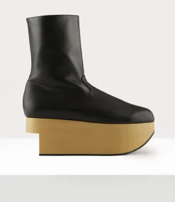 Platforms|Boots|Vivienne Westwood Rocking Horse Boot BLACK