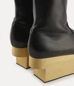 Platforms|Boots|Vivienne Westwood Rocking Horse Boot BLACK