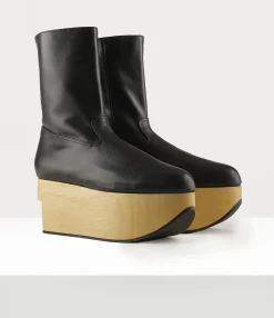 Platforms|Boots|Vivienne Westwood Rocking Horse Boot BLACK