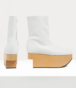 Boots|Vivienne Westwood Rocking Horse Boot WHITE