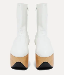 Boots|Vivienne Westwood Rocking Horse Boot WHITE