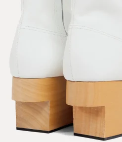 Boots|Vivienne Westwood Rocking Horse Boot WHITE