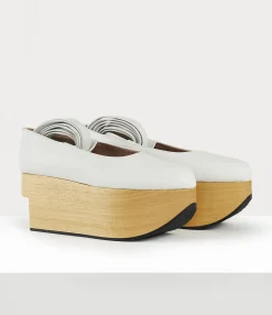 Platforms|Vivienne Westwood Rockinghorse Ballerina WHITE