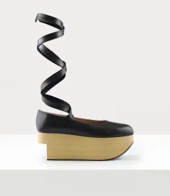 Platforms|Vivienne Westwood Rockinghorse Ballerina BLACK