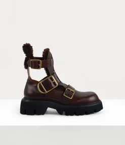 Boots|Vivienne Westwood Rome Commando Boots BROWN